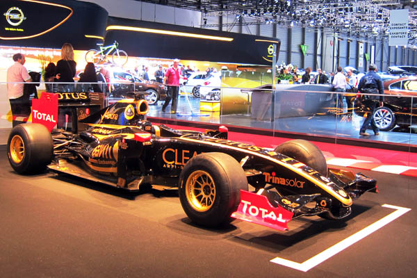 Lotus F1 race car